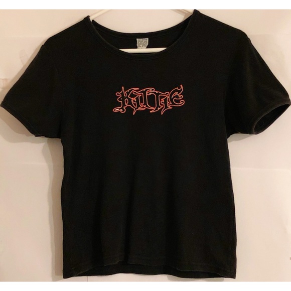 Vtg Babydoll Kittie Rock Metal Band Tee 